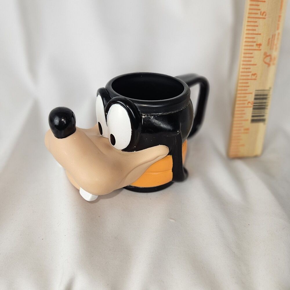 Vintage 90's GOOFY Applause Mug Cup Character Head  DISNEY Figural‎ Vinyl